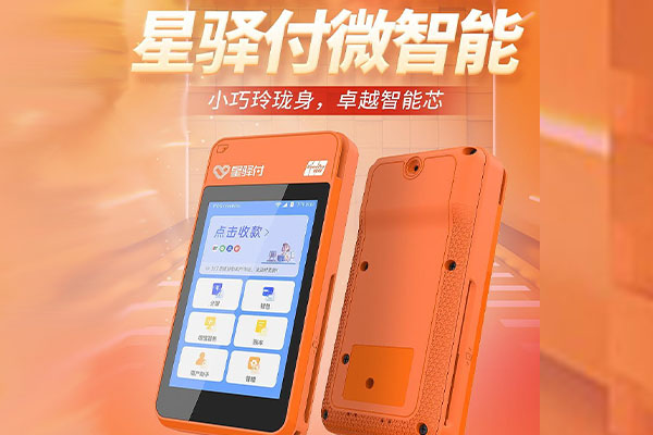 文城镇国通微电签POS机